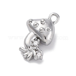 Латунные микро проложить кубического циркония подвески&nbsp;KK-D288-06P