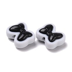 Двухцветные акриловые бусины&nbsp;OACR-U003-04