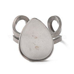 Открытая манжета из нержавеющей стали 304 STAS-R123-02H-P