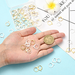 80 шт. 2-х цветная фурнитура для сережек из нержавеющей стали 304&nbsp;STAS-SC0010-56