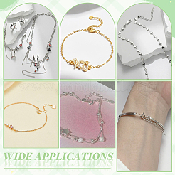 18 шт. 6-х стилистический латунный удлинитель цепи FIND-NB00002