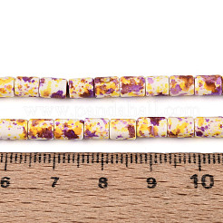 Синтетических нитей бирюзовые бусы&nbsp;TURQ-T005-01A-01