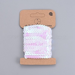 Kunststoff paillette / pailletten kettenrollen&nbsp;PVC-WH0005-01J