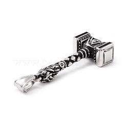 Подвески из нержавеющей стали 304 в тибетском стиле&nbsp;STAS-P305-26AS