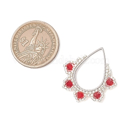 Подвески из стеклянного бисера Miyuki Delica&nbsp;PALLOY-MZ01243-01