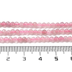 Madagascar naturel rose perles de quartz brins&nbsp;G-B088-C09-03