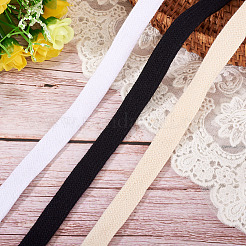 15м 3-х цветный плоский хлопковый полый шнур OCOR-TA0002-91