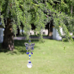 Стеклянная сфера призма ловцы солнца HJEW-WH0043-13