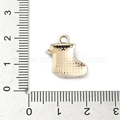 Подвески из сплава со стразами на рождественскую тематику&nbsp;PALLOY-P313-02A-G