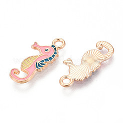 Подвески из сплава морских животных с эмалью&nbsp;ENAM-T022-34C
