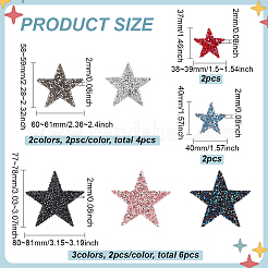 1 комплект блестящих страз для исправления ситуации DIY-FG0005-64