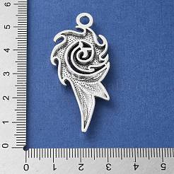 Сплавочные подвески тибетского стиля PALLOY-O002-16AS