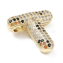 Colgante micropavé cubic zirconia de latón&nbsp;KK-Z108-02G-T