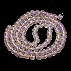 Стеклянные бусины DGLA-R053-02F