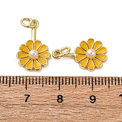 Латунь эмаль подвески KK-S525-08G