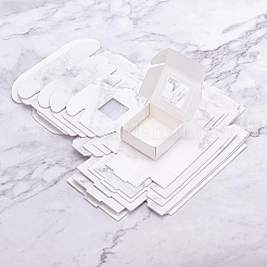 24 шт. 6 вида бумаги с коробками для конфет из ПВХ CON-BC0002-14B