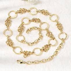 Колье-цепочки из латуни&nbsp;NJEW-L013-13G