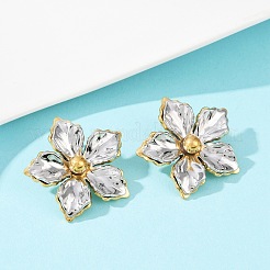 Серьги-гвоздики из нержавеющей стали 304&nbsp;EJEW-S265-06GP-A