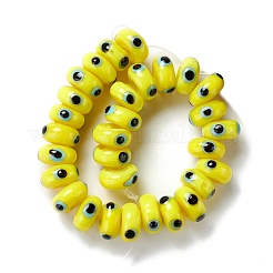 Fatti a mano a lume perle di malocchio&nbsp;LAMP-F021-01B