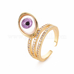 Латунные микро-плиты с кубическим цирконием RJEW-S045-127-NR