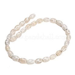 Chapelets de perles de style tibétain&nbsp;GG-CBA4812-C04-8X12MM