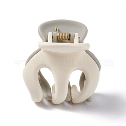 Двухцветные пластиковые заколки для волос с когтями&nbsp;LS-PHAR-F015-01C