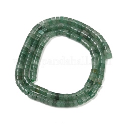 Естественный зеленый авантюрин бисер нитей G-C084-D07-01