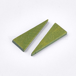 Pendentifs en bois peint&nbsp;WOOD-T021-12F