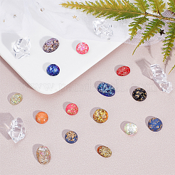 90 stücke 6 stil harzcabochons&nbsp;CRES-SC0001-80