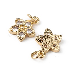 Стойки обшивки латунь микро проложить кубическую прелесть диоксида циркония&nbsp;KK-F848-13G