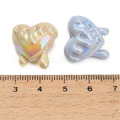 Plaquage de perles acryliques opaques&nbsp;AC-CBAB31A-01E