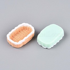 Декор для корзин из ротанга из непрозрачной смолы DJEW-T001-02M