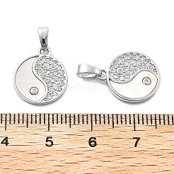 Латунные микро проложить кубического циркония подвески&nbsp;KK-L222-015P