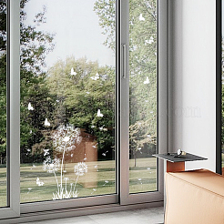 Водостойкие ПВХ оконные пленки клейкие наклейки&nbsp;DIY-WH0430-945