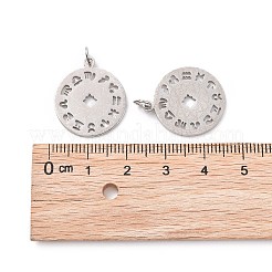 Подвески из нержавеющей стали 201 STAS-S105-T565D-1