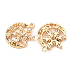 Pendentifs en laiton zircon cubique transparent&nbsp;KK-A304-17G
