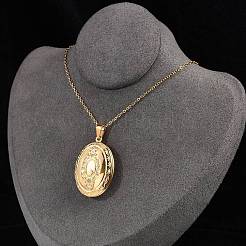 201 collane a catena in acciaio inossidabile&nbsp;NJEW-M050-04D-G-1