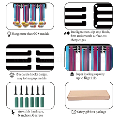 Железный медальон HJEW-WH0016-017