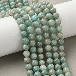 Природных амазонит бисер нитей G-K068-03-8mm