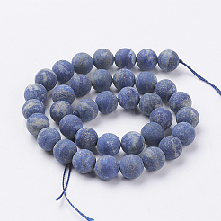 Natürlicher Lapislazuli Perlenstränge&nbsp;LS-G-J376-52-10mm