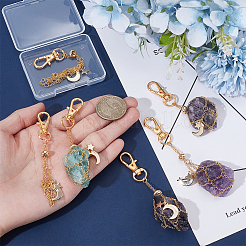 6 шт. 3 стиля AJEW-UN00040