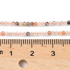 Природный агат бисер нитей&nbsp;LS-G-D306-A03-2mm