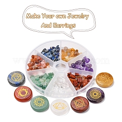 DIY-Chakra-Edelstein-Schmuckherstellungs-Kit&nbsp;DIY-YW0005-99
