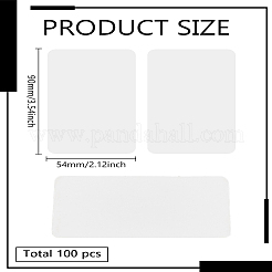 Бумажная пустая карточка DIY-WH0110-09