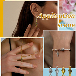 100шт 2 стиля подвески из сплава в тибетском стиле&nbsp;TIBEP-ME0001-13