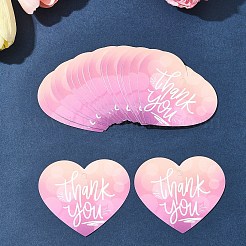 Мелованная бумага поздравительная открытка с благодарностью DIY-FS0007-76A