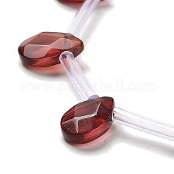 K9 нитки стеклянных бусин GLAA-Q102-01B