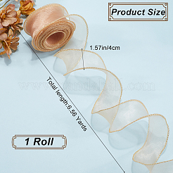 6m de rubans polyester&nbsp;OCOR-WH20001-04E