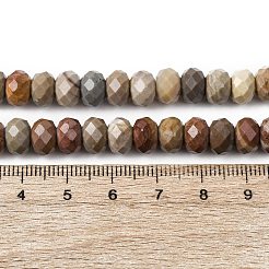 Natürliche Alashan-Achat-Perlenstränge&nbsp;G-B179-A03-6x8mm