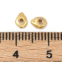 Латунные бусины&nbsp;KK-D375-08G-01